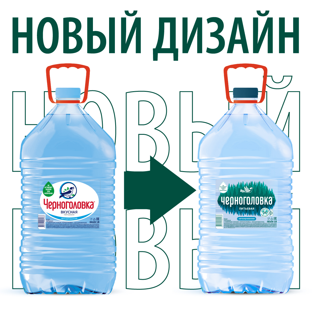 Вода питьевая ЧЕРНОГОЛОВКА 5,0 л
