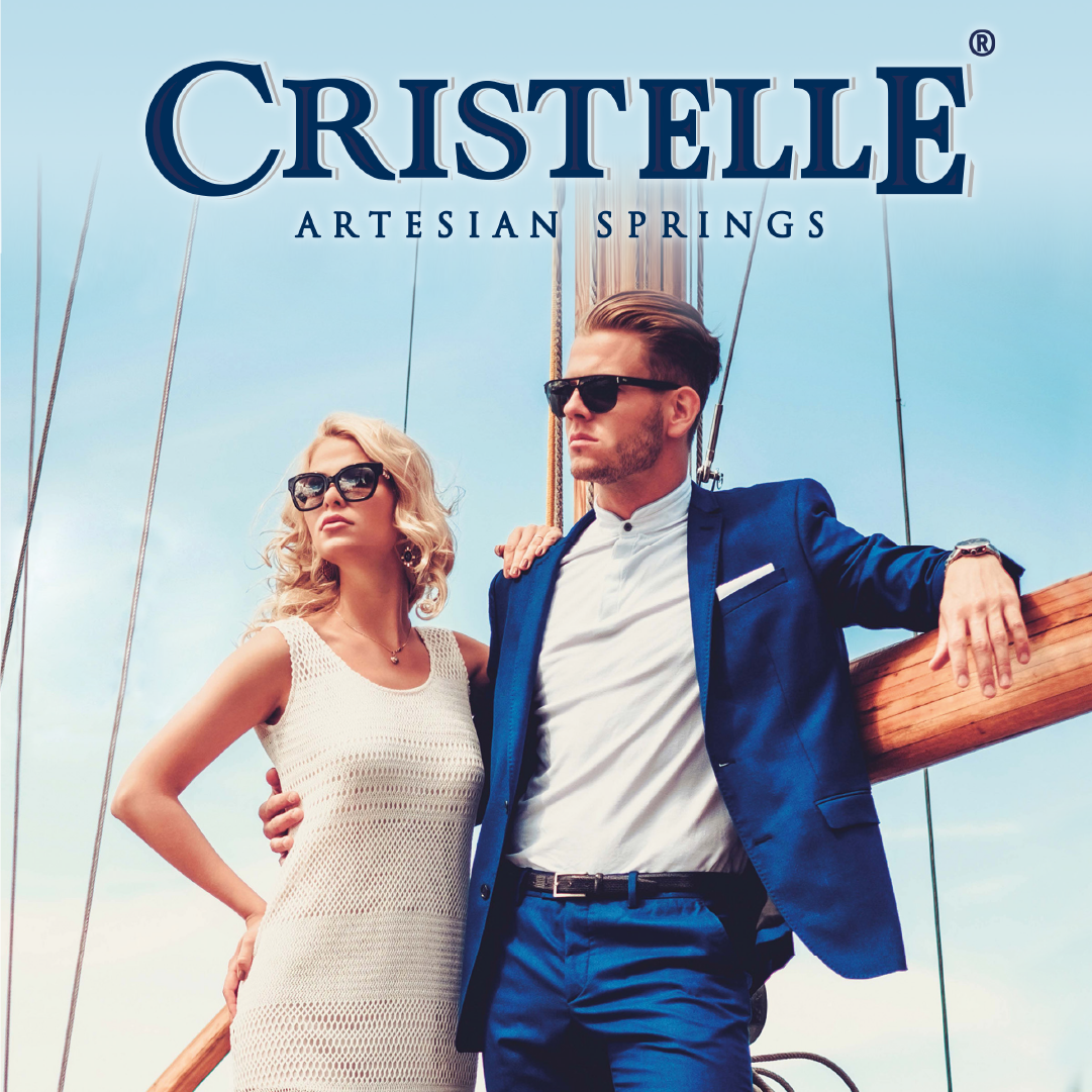 Вода питьевая природная СRISTELLE 0,33 л, без газа, стекло, премиум