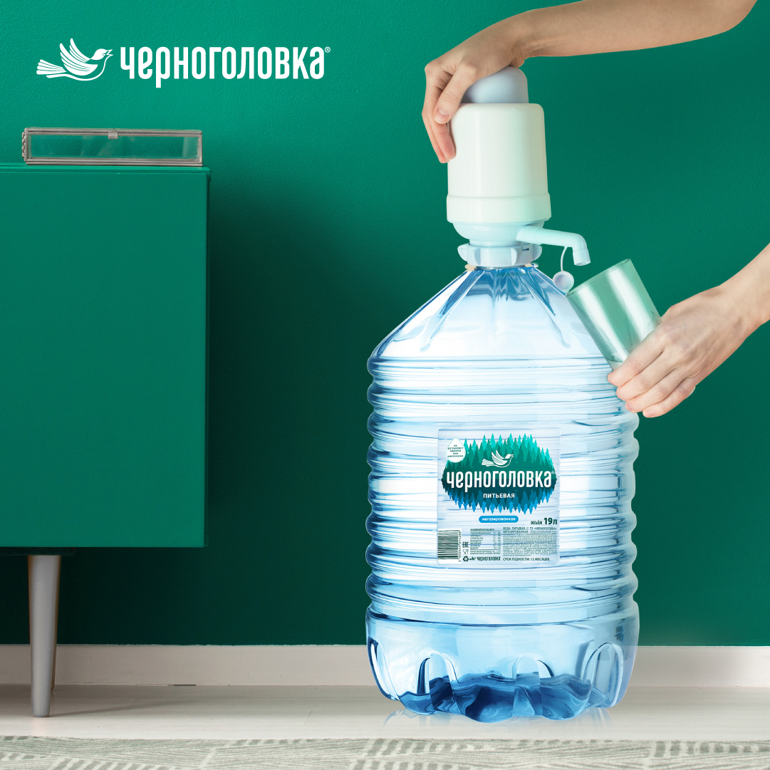 Вода питьевая Черноголовка 19 литров - интернет-магазин Аквалайф