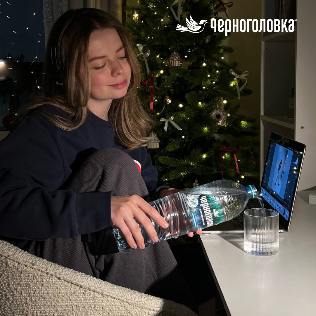 Вода питьевая артезианская ЧЕРНОГОЛОВКА 1,5 л, без газа, ПЭТ
