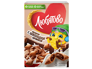 Подушечки с шоколадной начинкой, 220 гр.