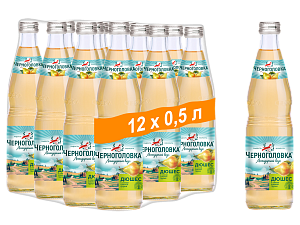 Лимонад ЧЕРНОГОЛОВКА Дюшес 0,5 л, газ, стекло